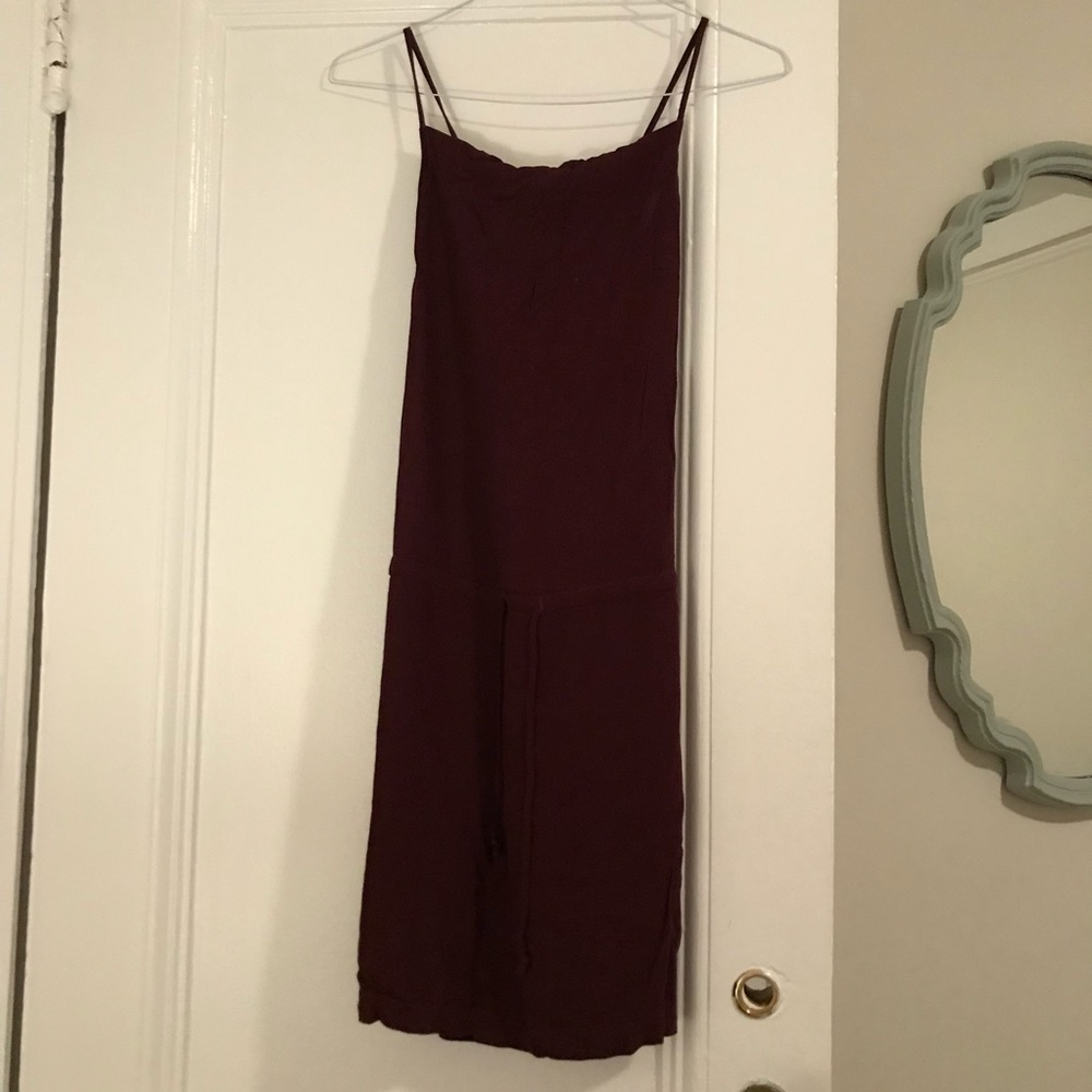 James Perse burgundy dress size 2 (medium)